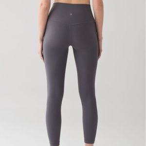 Lululemon Align Pant II Dark Carbon Size 6